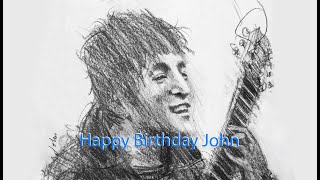 Ringo Starr's birthday song to John Lennon, "Happy Birthday John"