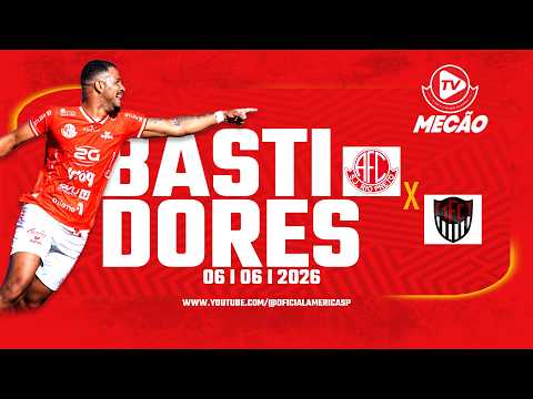 Bastidores do jogo no canal oficial do América-SP