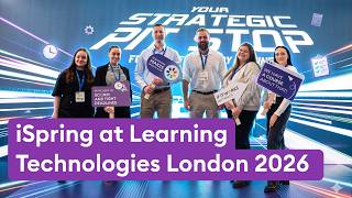 iSpring team was in London for Learning Technologies—one of the key L&D events of the year in Europe
