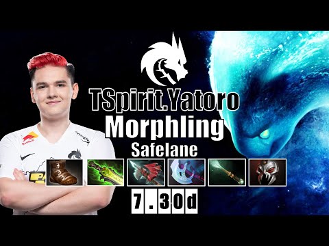 Morphling Safelane | TSpirit.Yatoro | TI10 CHAMPION YATORO CARRY GOD | 7.30d Gameplay Highlights