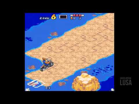 Biker Mice from Mars - 1994 (Gameplay)