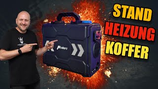 Werkstatt heizen mit der Toolbox 2S Dieselheizung im Koffer – leise, effizient mobil! Installation