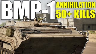 BMP-1 Annihilation 50+ Kills | Squad Armor Gameplay
