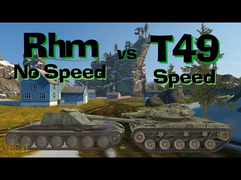 WOT Blitz Face Off || RHM Borsig vs T49