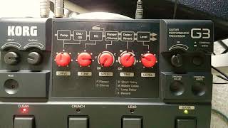 Video thumbnail for KORG G3 Guitar Performance Processor (review) by S-Muzik