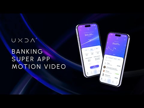 Fintech Trends: Mobile Banking Super App UX Design by UXDA