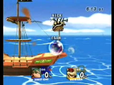 ESAM (DK) vs Nick Riddle (Bowser) Pirate Ship