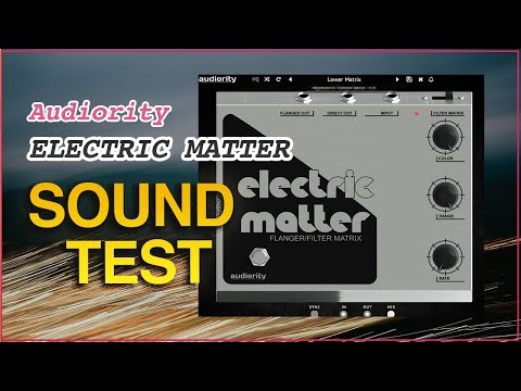 Audiority Electric Matter Sound Test / VS native instruments FLAIR
