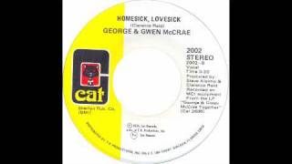 George And Gwen Mccrae - Homesick Lovesick - Raresoulie