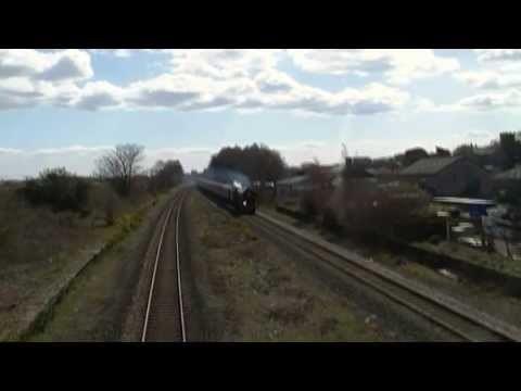 60163 Tornado on The Cathedrals Express at Bagillt 20/4/13