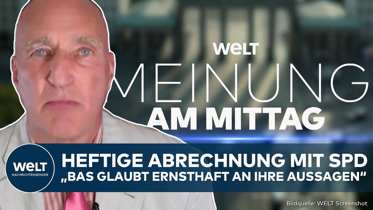 MEINE MEINUNG: Realitätsverlust bei Bas! Lemmer rechnet knallhart mit SPD wegen Migration ab