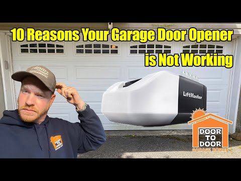 10 Reasons Your Garage Door Opener is Not Working