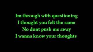 Manafest - Wanna know you lyrics