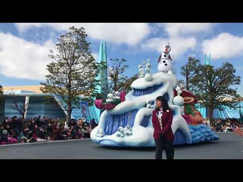 Frozen Fantasy 2018 Parade at Tokyo Disneyland
