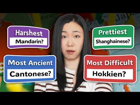 The Many "Dialects" of China Explained