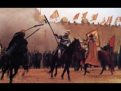 Lü Bu vs The Three Brothers (Romance of The Three Kingdoms 1994)