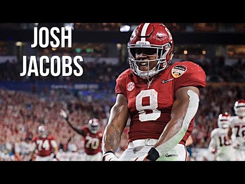Josh Jacobs || "The Greatest Underrated Player" || Alabama Career ...