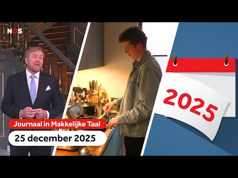 Toespraak koning, kant-en-klaarmaaltijden populair, binnenlands nieuws uit 2025.