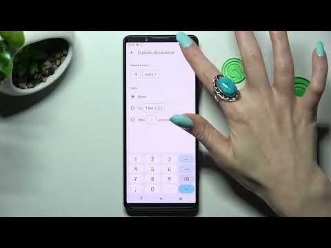 How To Add Events To Calendar On SONY XPERIA 5 IV