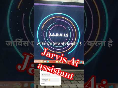 'AI Image Generator in Python 🔥 | Create Stunning Images with AI | Jarvis AI Project 2025'