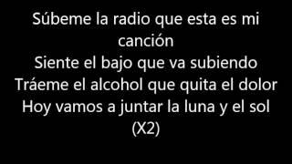 Enrique Iglesias - SUBEME LA RADIO (Lyrics/Letra)