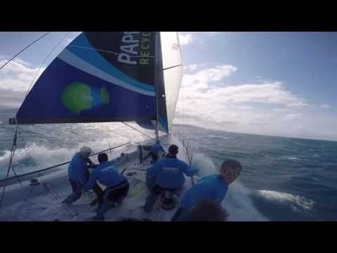 Big downwind with TP52 Paprec