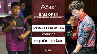 FULL MATCH: Ponco Harsha vs Dương Quốc Hoàng | Aplus Bali Open International Tournament | Vòng 1/16