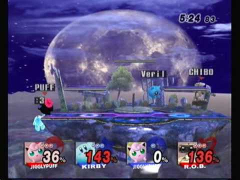 Brawl+ Pound 4 - Chibo (ROB) & Dapuffster (Jiggs) vs Veril (Jiggs) & Allied (Kirby)