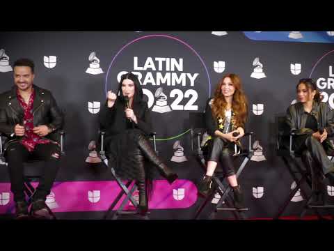 Rueda de Prensa Latin Grammys, Fonsi, Pausini, Thalia, Anitta