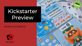 Kickstarter Preview | Kaikoro Kingdoms