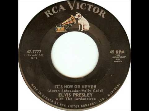 Elvis Presley - It's Now Or Never, Mono 1960 RCA Victor 45.