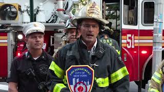FDNY officials provide update on 4-alarm fire in the Bronx