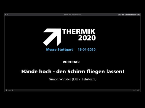 THERMIK 2020 – Simon Winkler – Hände hoch - den Schirm fliegen lassen!