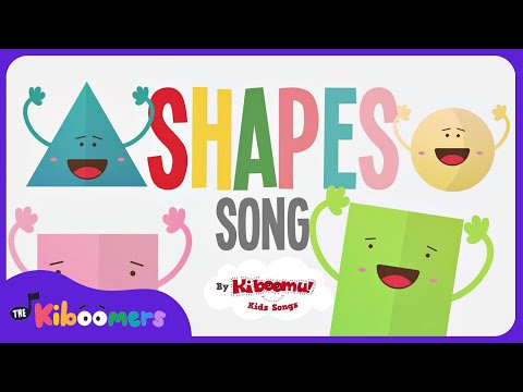 Shapes Song - THE KIBOOMERS Preschool Songs for Circle Time Learning
