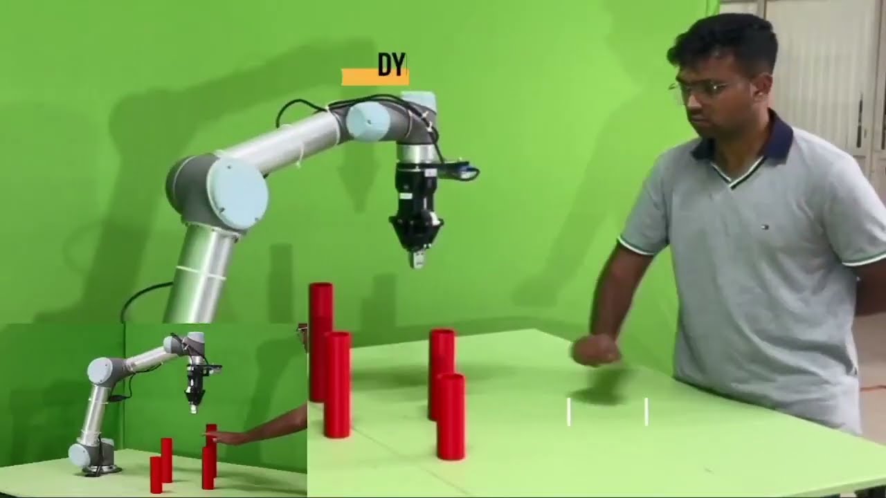 Vision based Hand Gesture Control for Safe Human Robot Collaboration