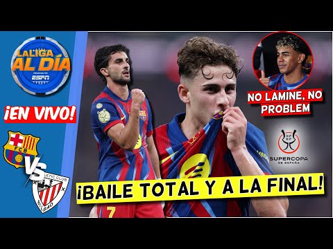 BARCELONA EN MODO CAMPEÓN. APLASTÓ AL ATHLETIC CLUB y avanza a FINAL de SUPERCOPA | La Liga al Día