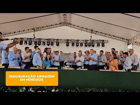 COMIGO inaugura maior armazém de Goiás em Mineiros