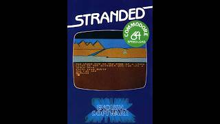 Commodore 64 Tape Loader English Software Stranded 1984