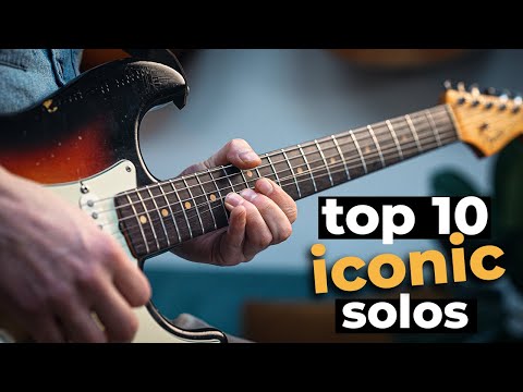 10 ICONIC GUITAR SOLOS (everyone should know)