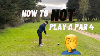 How to NOT play a short par 4 🤦‍♂️