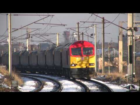 60010 6F81 Liverpool Bulk Terminal - Fiddler's Ferry @ Walton Old Junction 22/01/13