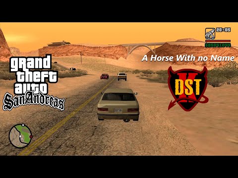 GTA San Andreas: A Horse With no Name - America (With English Subtitle)