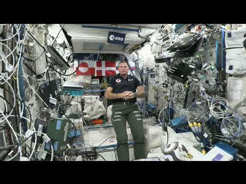 Expedition 69 Astronaut Andreas Mogensen Answers Danish Student, Teacher Questions - Sept. 26, 2023