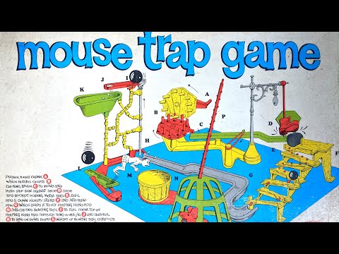 Board Game Archaeology #76 Mouse Trap by Ideal (1963)