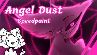 Late Night Phone Doodle | Angel Dust Speedpaint