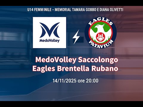 14/11/2025, U14F MedoVolley CBMS vs Eagles Brentella Eleni, 1:3