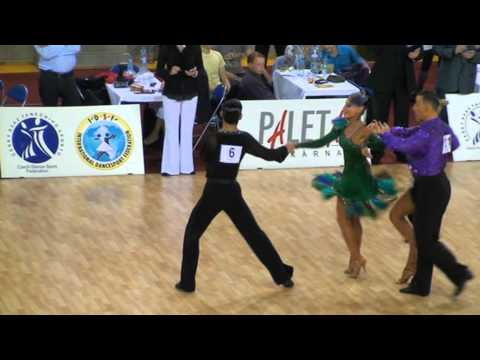 Prague Open 2011: Lukas Bartunek - Katerina Hrstkova - Samba 1. Round