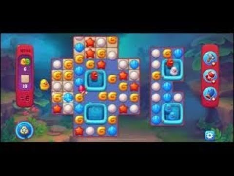 Fishdom 🏆🏅 🐟 🐟 🐟  HARD Level 10740, without any booster 💣💣 🏆🏅