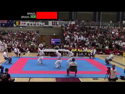 Team Kata Men _ JKA World Karate Championships 2017  Ireland