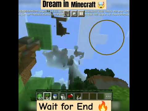 Dream in Minecraft 🤯 Too scary 😱 #shorts #viral